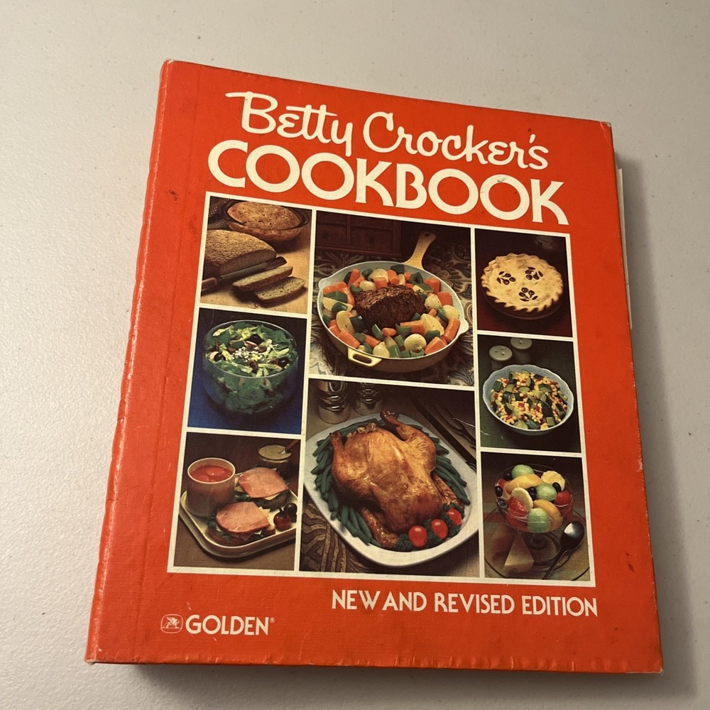 Betty Crocker's Cookbook 1978 New And Revised Edition Golden Press Flaws Read